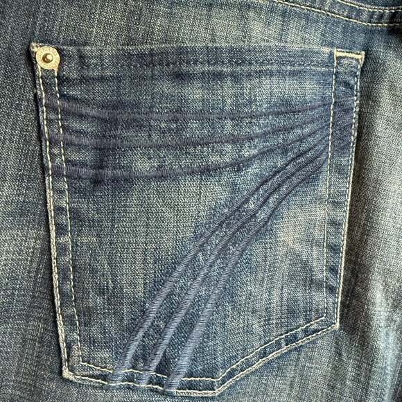 Classic 7 For All Mankind Dojo Jeans size 32 - Picture 6 of 9